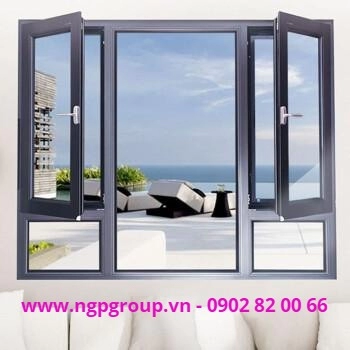 bao gia cua nhom 1 920 - Cửa sổ nhôm mở quay ra 1800 x 1200 mm
